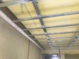 汇置尚都266平欧式装修风格施工工地