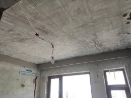 华发首府140平欧式风格施工工地