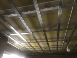 尚景新世界297平新中式风格施工工地