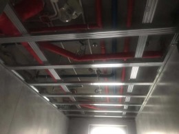 九韵风华129平北欧风格施工工地