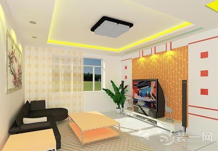 沈阳装修网推荐：10款创意客厅吊顶装修效果图鉴赏
