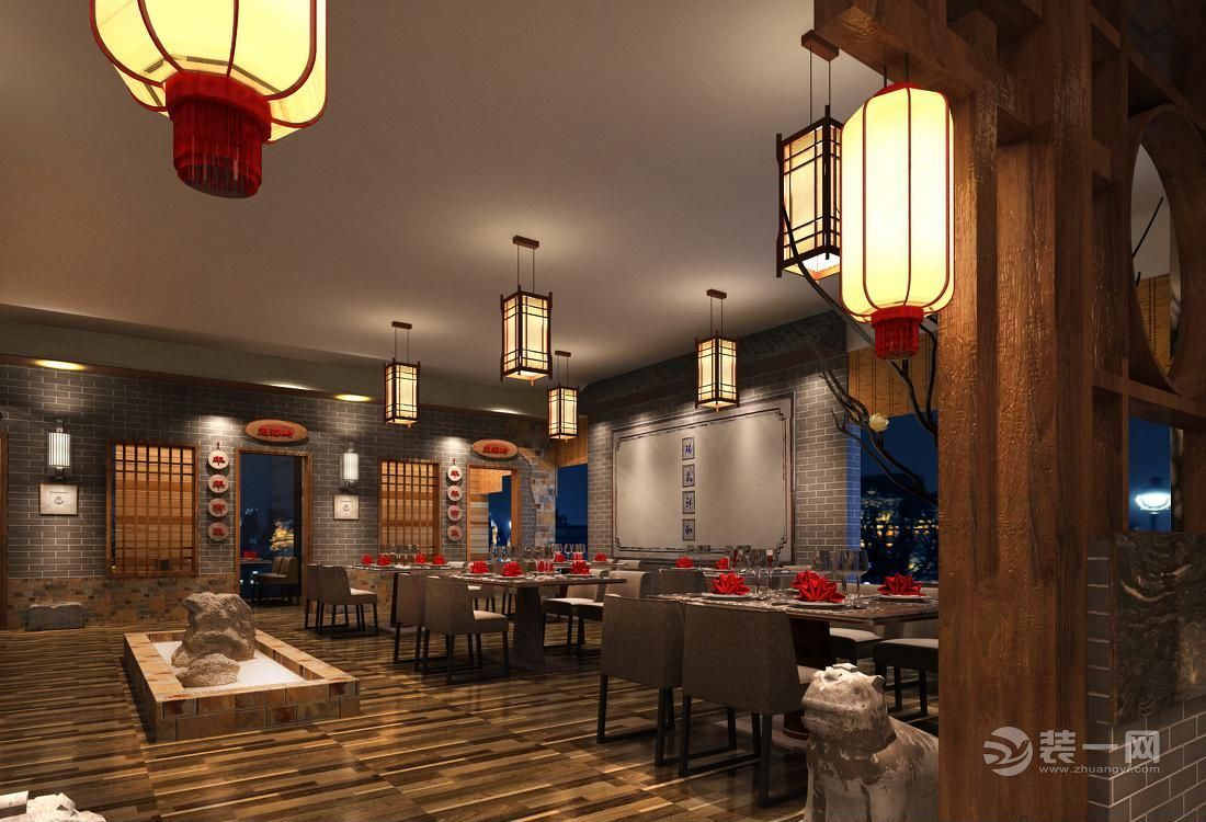 饭店装修效果图